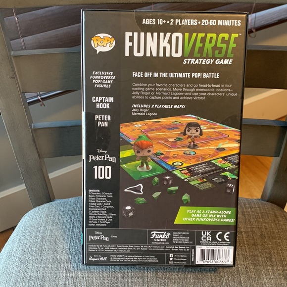 Funko Pop - Funkoverse Strategy game - Disney Peter Pan - new - Picture 2 of 4